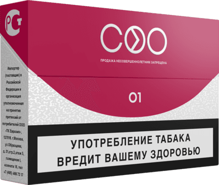 Стики COO RED - настоящий табак (блок - 10 пачек)