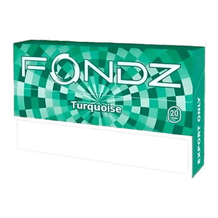 Стики Fondz Turquoise - табак с ментолом (Индонезия) (блок - 10 пачек)