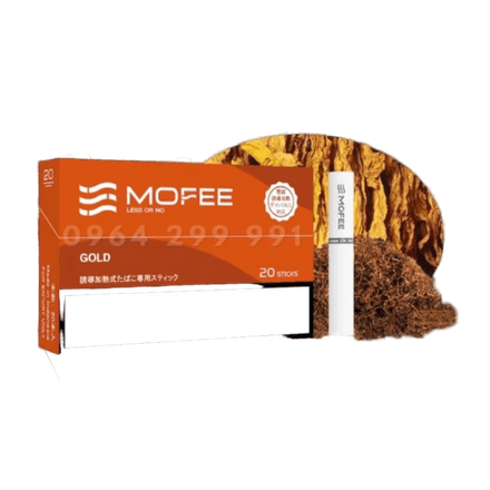Стики Mofee Gold - терпкий табак (Япония) (блок - 10 пачек)