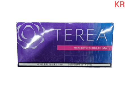 Стики Terea Purple wave - табак с лесными ягодами и ментолом (Корея) (блок - 10 пачек)