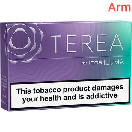 Стики Terea Purple wave табак и лесные ягоды с ментолом (Армения) (блок - 10 пачек)