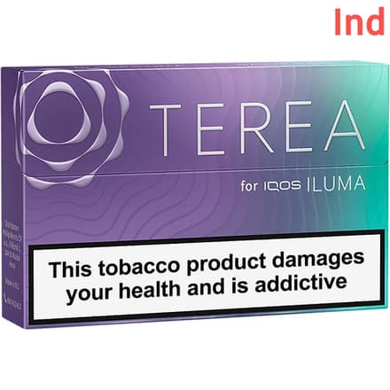 Стики Terea Purple wave табак с лесными ягодами и ментолом (Индонезия) (блок - 10 пачек)