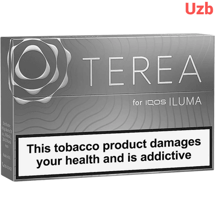 Стики Terea Silver - мягкий табак с пряно-травяными нотками (Узбекистан) (блок - 10 пачек)