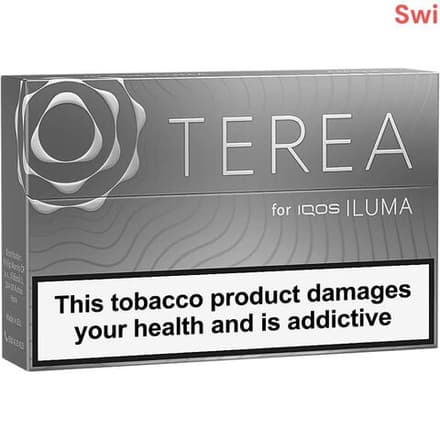 Стики Terea Silver - мягкий табак с пряно-травяными нотками (Швейцария) (блок - 10 пачек)