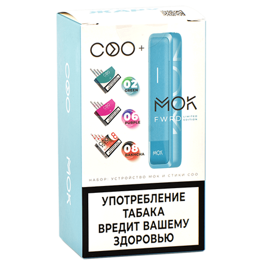 MOK FWRD Китайский журавль и стики СОО (Ментол, Черника, Арбуз)