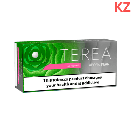 Стики Terea Abora pearl табак с солодом и капсулой с яблоком (Казахстан) (блок - 10 пачек)