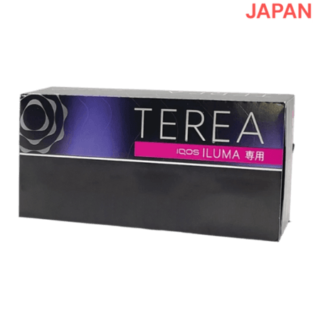 Стики Terea Black purple menthol - крепкий табак с ягодами и ментолом (Япония) (блок - 10 пачек)