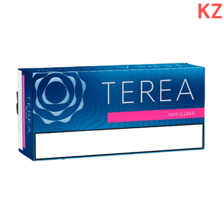 Стики Terea Blue мягкий табак со сливками, ментолом и перечной мятой (Казахстан) (блок - 10 пачек)