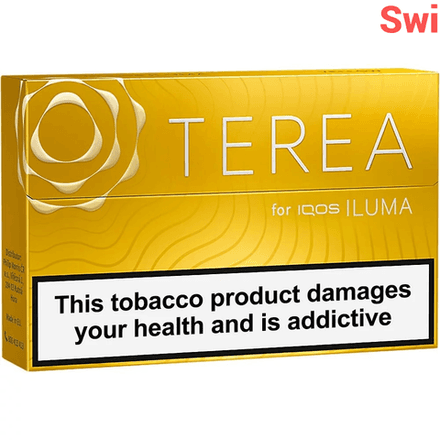Стики Terea Yellow - мягкий табак с фруктовыми нотками (Швейцария) (блок - 10 пачек)